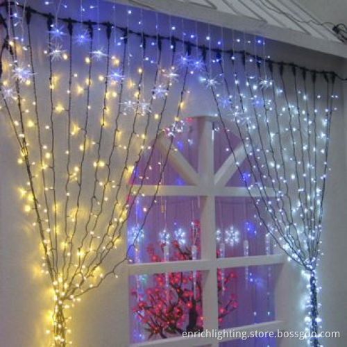 Christmas Holiday Lights/LED Curtain with 16, 30 and 62W Power, 50,000 Hours Lifespan